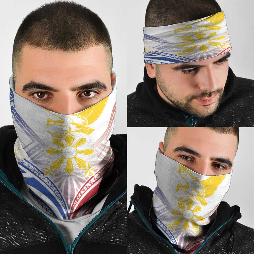 Philippines Tribal Sun Neck Gaiter Hunting Eagle
