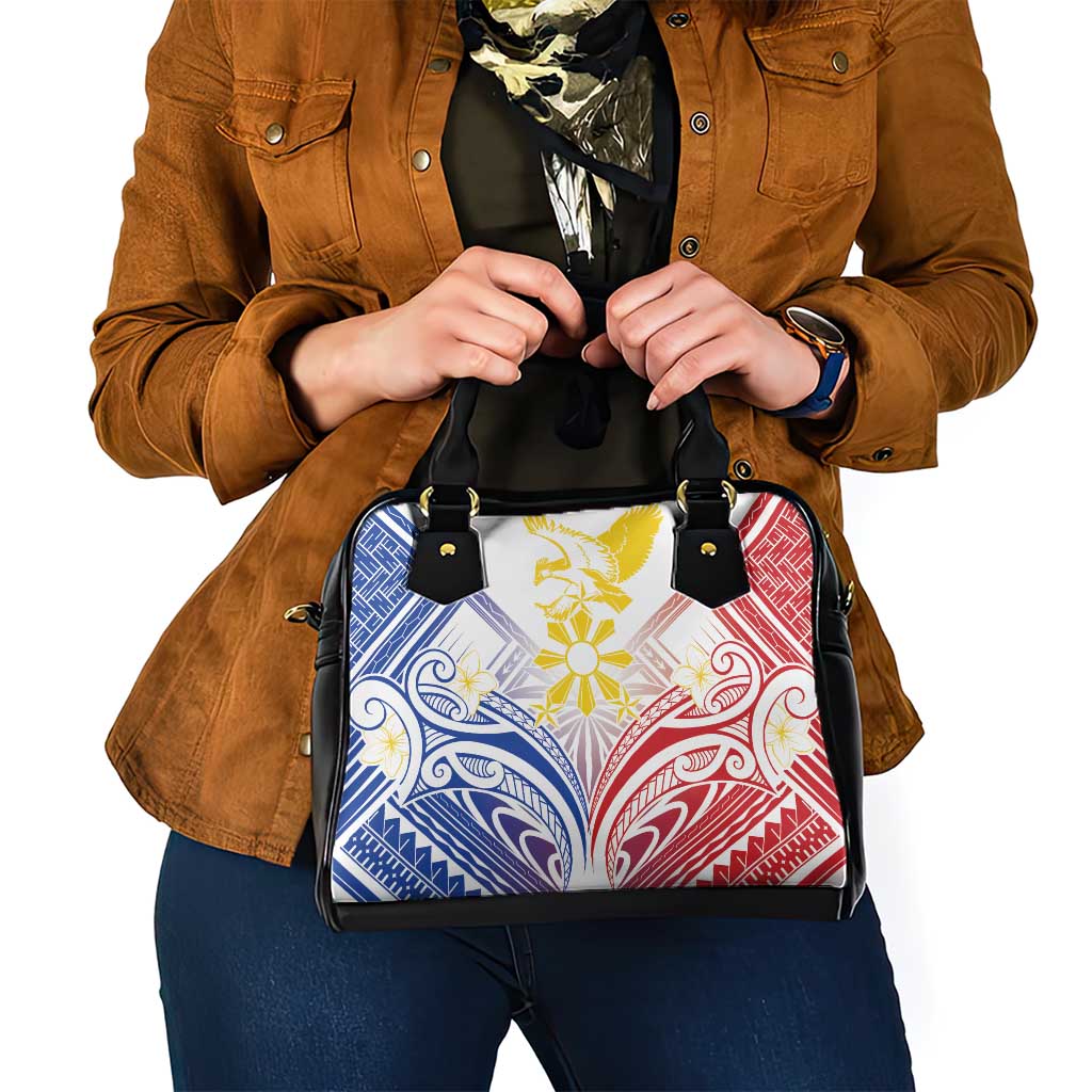 Philippines Tribal Sun Shoulder Handbag Hunting Eagle