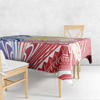 Philippines Tribal Sun Tablecloth Hunting Eagle