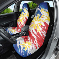 Filipino Sun and Stars Car Seat Cover Grunge Vibes