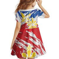 Personalized Filipino Sun and Stars Family Matching Mermaid Dress and Hawaiian Shirt Grunge Vibes LT7 - Polynesian Pride