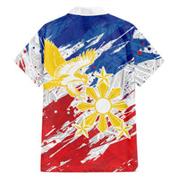 Personalized Filipino Sun and Stars Family Matching Mermaid Dress and Hawaiian Shirt Grunge Vibes LT7 - Polynesian Pride