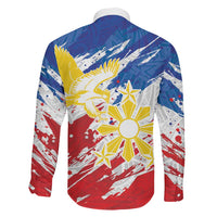 Personalized Filipino Sun and Stars Family Matching Off Shoulder Maxi Dress and Hawaiian Shirt Grunge Vibes LT7 - Polynesian Pride