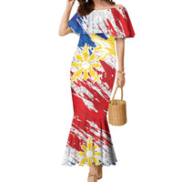 Personalized Filipino Sun and Stars Mermaid Dress Grunge Vibes