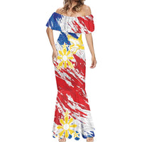 Personalized Filipino Sun and Stars Mermaid Dress Grunge Vibes