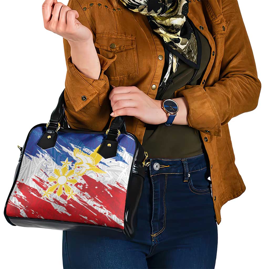 Filipino Sun and Stars Shoulder Handbag Grunge Vibes