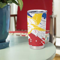 Personalized Filipino Sun and Stars Tumbler Cup Grunge Vibes