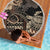 Vaiaso o le Gagana Samoa Beach Blanket Siapo Motif Black