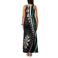 Personalized New Zealand Darts Family Matching Tank Maxi Dress and Hawaiian Shirt Paua Shell Koiri - Manaia LT7 - Polynesian Pride