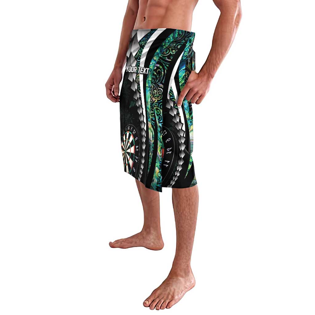 Personalized New Zealand Darts Lavalava Paua Shell Koiri - Manaia