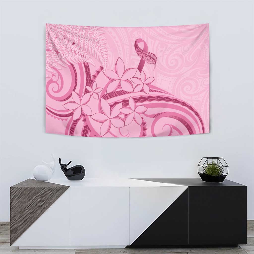 Aotearoa Maori Tapestry Pink Fern Ribbons - Polynesian Pride