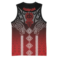Aotearoa Maori Iwi Heritage Basketball Jersey Ngapuhi Kokowai LT7 - Polynesian Pride