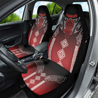 Aotearoa Maori Iwi Heritage Car Seat Cover Ngapuhi Kokowai LT7 - Polynesian Pride