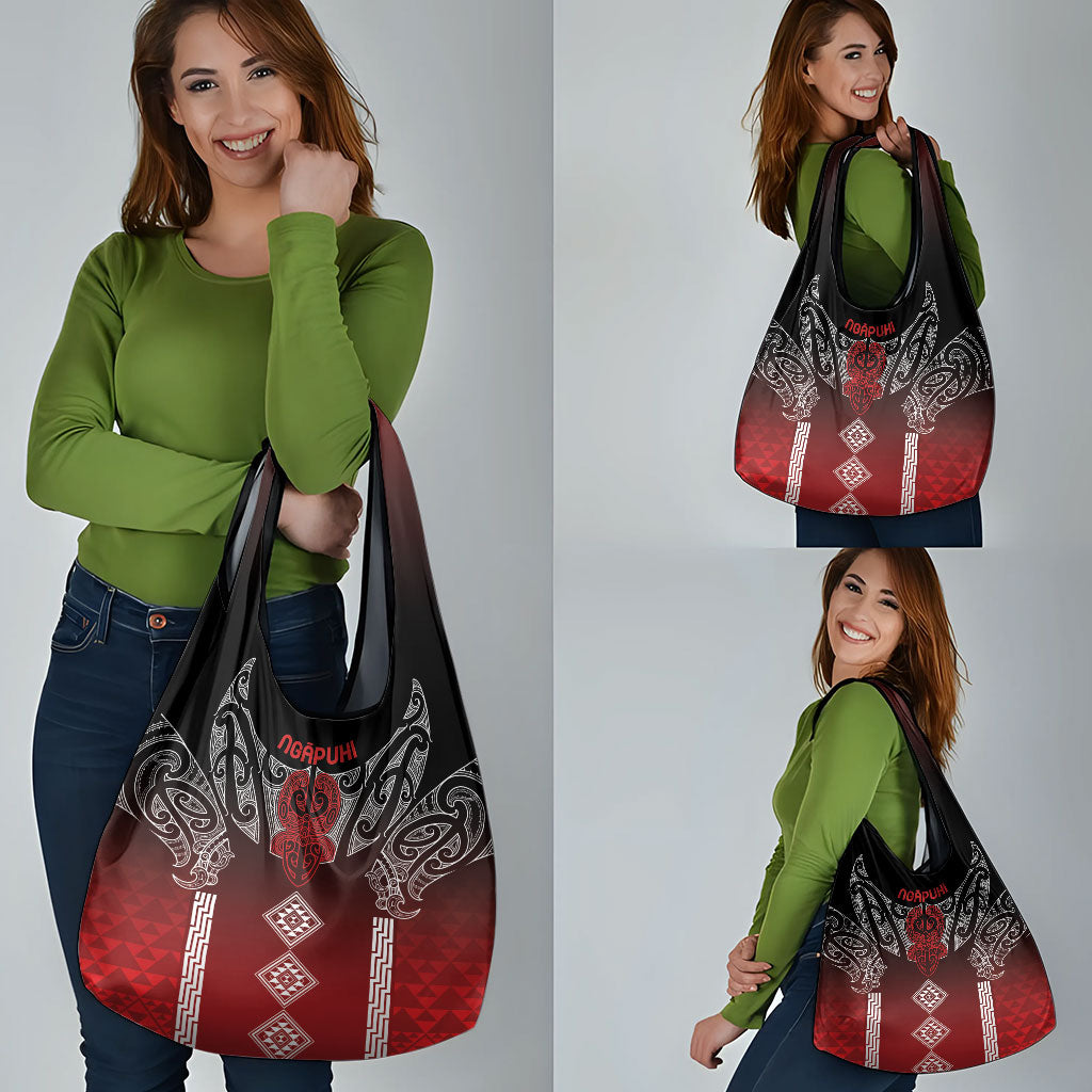 Aotearoa Maori Iwi Heritage Grocery Bag Ngapuhi Kokowai LT7 - Polynesian Pride