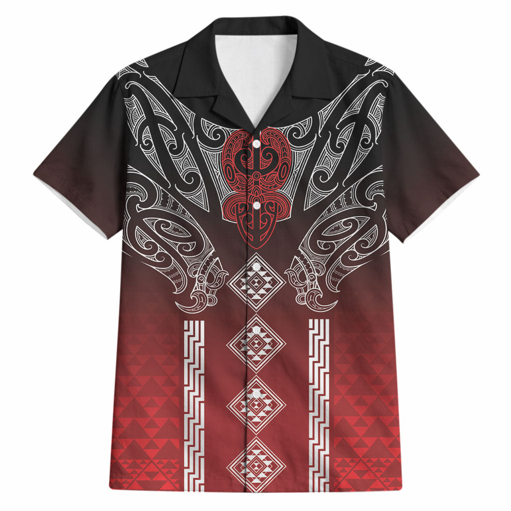Aotearoa Maori Iwi Heritage Hawaiian Shirt Ngapuhi Kokowai LT7 Red - Polynesian Pride