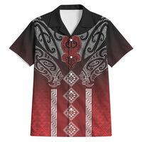 Aotearoa Maori Iwi Heritage Hawaiian Shirt Ngapuhi Kokowai LT7 Red - Polynesian Pride