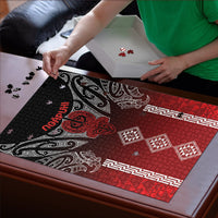 Aotearoa Maori Iwi Heritage Puzzle Ngapuhi Kokowai LT7 - Polynesian Pride
