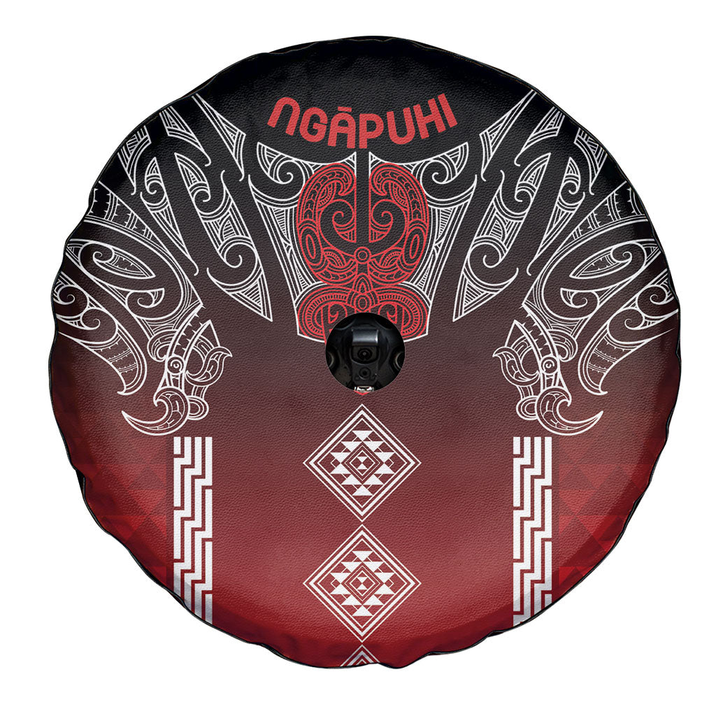 Aotearoa Maori Iwi Heritage Spare Tire Cover Ngapuhi Kokowai LT7 - Polynesian Pride