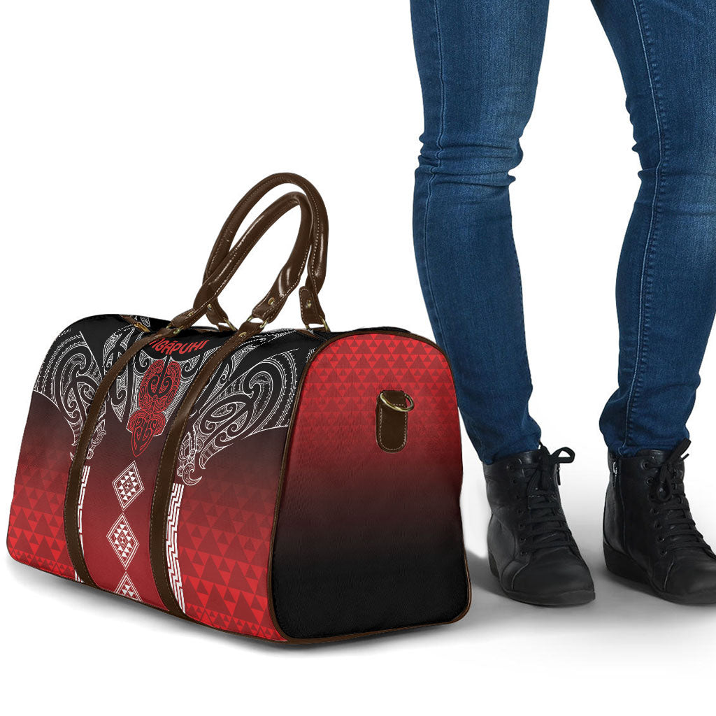 Aotearoa Maori Iwi Heritage Travel Bag Ngapuhi Kokowai LT7 - Polynesian Pride
