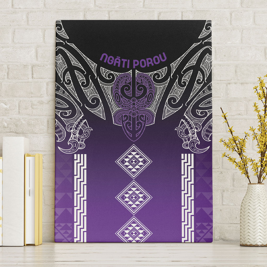 Aotearoa Maori Iwi Heritage Canvas Wall Art Ngati Porou Waiporoporo