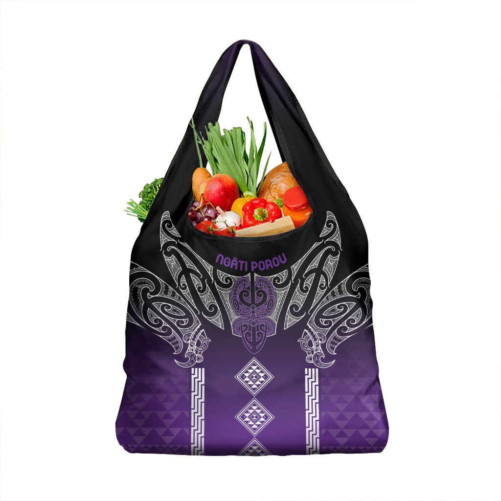 Aotearoa Maori Iwi Heritage Grocery Bag Ngati Porou Waiporoporo