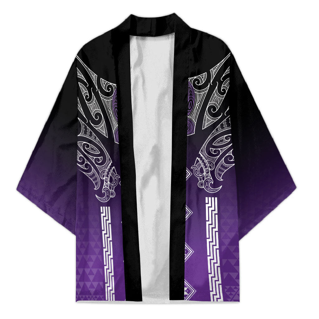 Aotearoa Maori Iwi Heritage Kimono Ngati Porou Waiporoporo