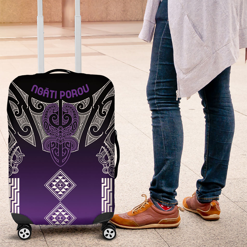 Aotearoa Maori Iwi Heritage Luggage Cover Ngati Porou Waiporoporo