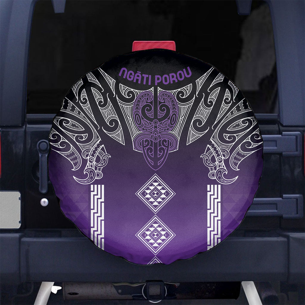 Aotearoa Maori Iwi Heritage Spare Tire Cover Ngati Porou Waiporoporo