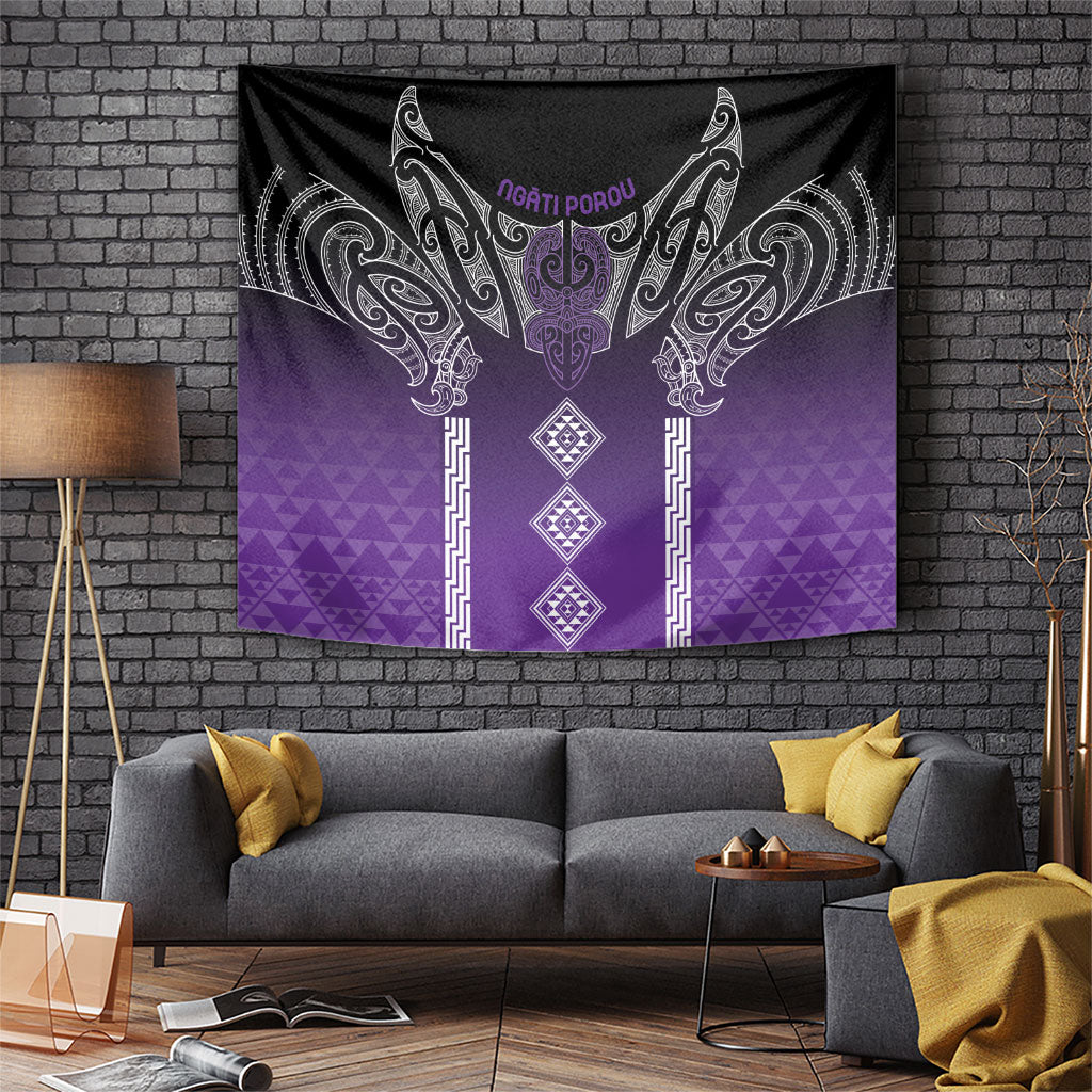 Aotearoa Maori Iwi Heritage Tapestry Ngati Porou Waiporoporo