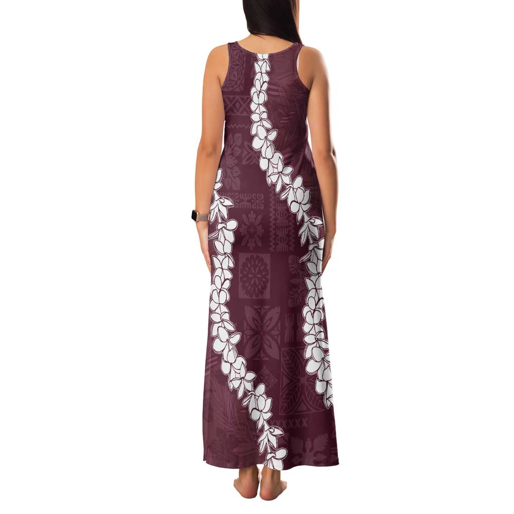 Hawaii Aloha Family Matching Tank Maxi Dress and Hawaiian Shirt Champange Quilt Patch Work Mix Plumeria Lei LT7 - Polynesian Pride