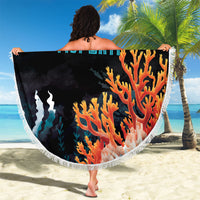 Fiji Bati Rugby Viti Masi Beach Blanket Coral Motifs LT7 - Polynesian Pride