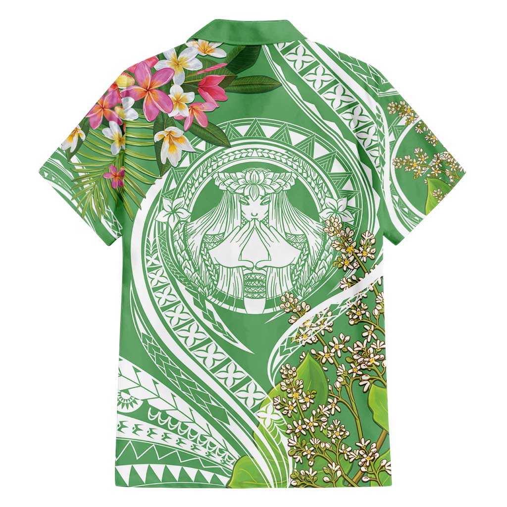 Aloha Molokai Island Family Matching Long Sleeve Bodycon Dress and Hawaiian Shirt Hawaii Pua Kukui LT7 - Polynesian Pride