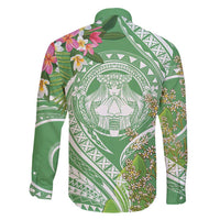 Aloha Molokai Island Family Matching Long Sleeve Bodycon Dress and Hawaiian Shirt Hawaii Pua Kukui LT7 - Polynesian Pride