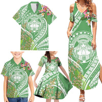 Aloha Molokai Island Family Matching Summer Maxi Dress and Hawaiian Shirt Hawaii Pua Kukui LT7 - Polynesian Pride