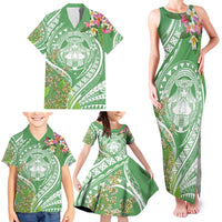 Aloha Molokai Island Family Matching Tank Maxi Dress and Hawaiian Shirt Hawaii Pua Kukui LT7 - Polynesian Pride