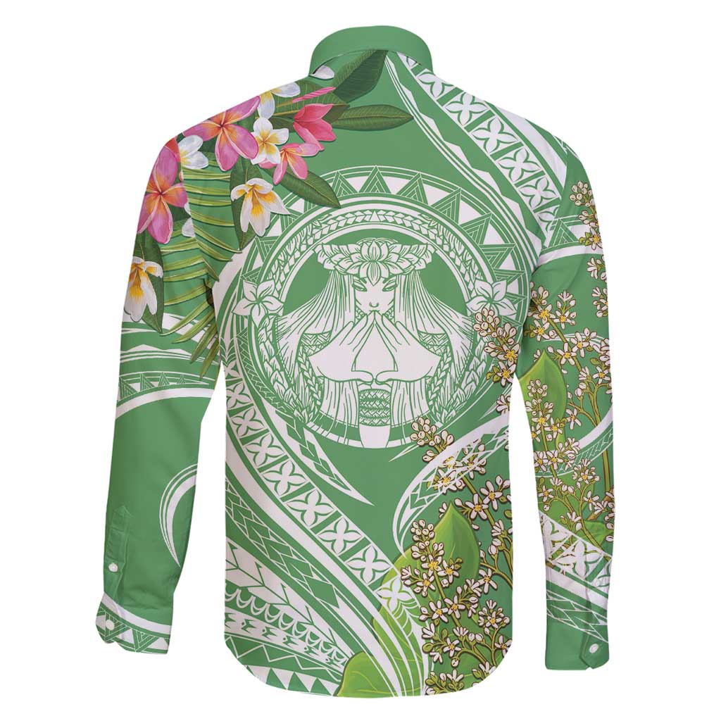 Aloha Molokai Island Family Matching Tank Maxi Dress and Hawaiian Shirt Hawaii Pua Kukui LT7 - Polynesian Pride