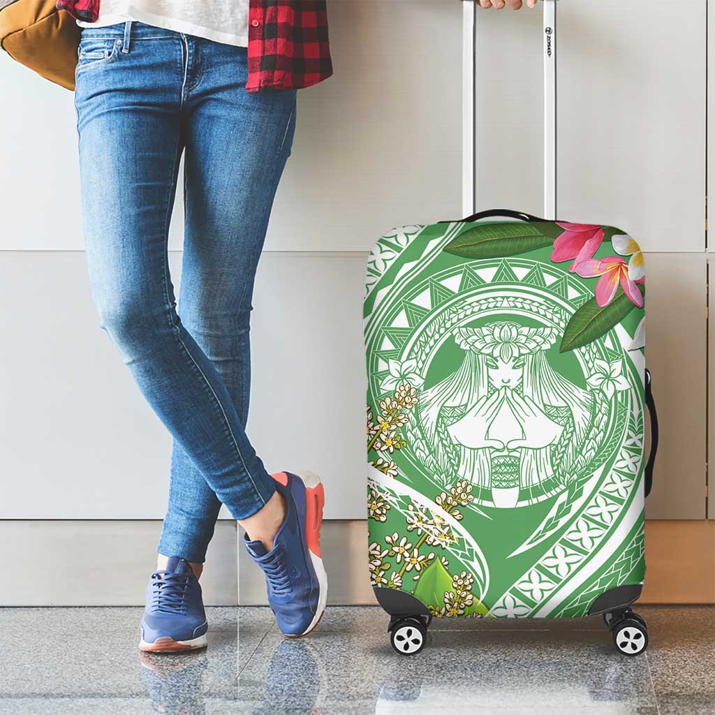 Aloha Molokai Island Luggage Cover Hawaii Pua Kukui LT7 - Polynesian Pride