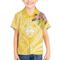 Aloha Hawaii Oahu Family Matching Puletasi and Hawaiian Shirt Wahine with Ilima Lei