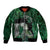 New Zealand Aroha Koe Mama Bomber Jacket Maori Hongi - Pounamu