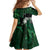New Zealand Aroha Koe Mama Family Matching Short Sleeve Bodycon Dress and Hawaiian Shirt Maori Hongi - Pounamu