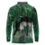 New Zealand Aroha Koe Mama Long Sleeve Polo Shirt Maori Hongi - Pounamu
