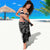 Kia Hara Te reo Maori Sarong Manaia Moko Pattern