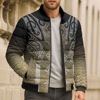 Aotearoa Maori Iwi Heritage Bomber Puffer Jacket Waikato Tainui Parauri LT7 - Polynesian Pride