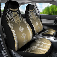 Aotearoa Maori Iwi Heritage Car Seat Cover Waikato Tainui Parauri LT7 - Polynesian Pride