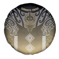 Aotearoa Maori Iwi Heritage Spare Tire Cover Waikato Tainui Parauri LT7 - Polynesian Pride