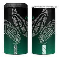 Aotearoa Maori Iwi Heritage 4 in 1 Can Cooler Tumbler Ngai Tahu Pounamu Green LT7 One Size: 16 oz Jade Green - Polynesian Pride