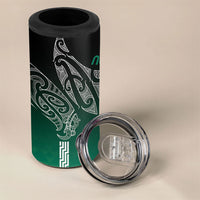 Aotearoa Maori Iwi Heritage 4 in 1 Can Cooler Tumbler Ngai Tahu Pounamu Green LT7 - Polynesian Pride