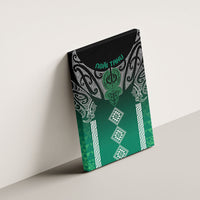 Aotearoa Maori Iwi Heritage Canvas Wall Art Ngai Tahu Pounamu Green LT7 - Polynesian Pride