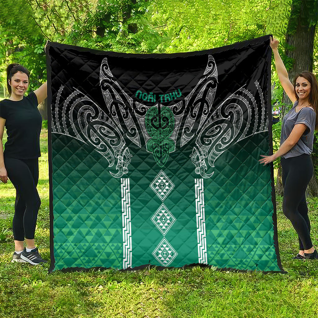 Aotearoa Maori Iwi Heritage Quilt Ngai Tahu Pounamu Green LT7 - Polynesian Pride
