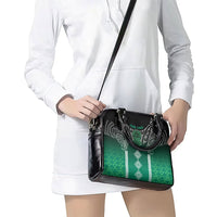 Aotearoa Maori Iwi Heritage Shoulder Handbag Ngai Tahu Pounamu Green LT7 - Polynesian Pride
